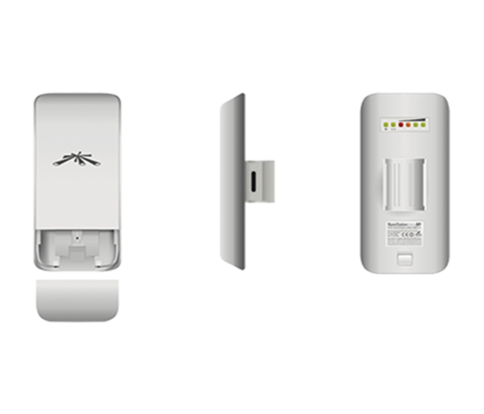 UBIQUITI NANOSTATION LOCOM2 - Radio con antena integrada Airmax 2.4GHz