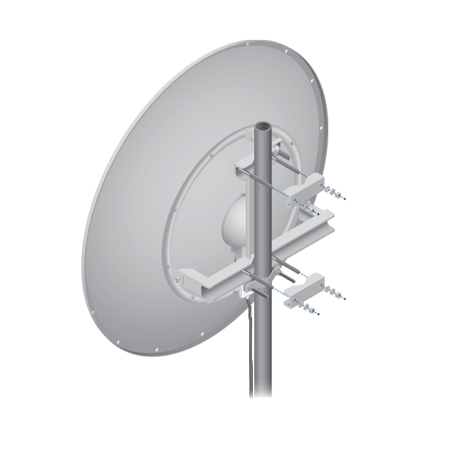 UBIQUITI ROCKETDISH RD-5G34 - Antena Direccional para Radio Conectorizado /