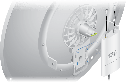 UBIQUITI ROCKETDISH RD5G30- ANTENA DIRECCIONAL PARA PUNTO DE ACCESO/ 5