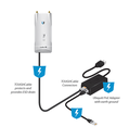 UBIQUITI U-POE-af - Inyector PoE Gigabit para equipos Ubiquiti /