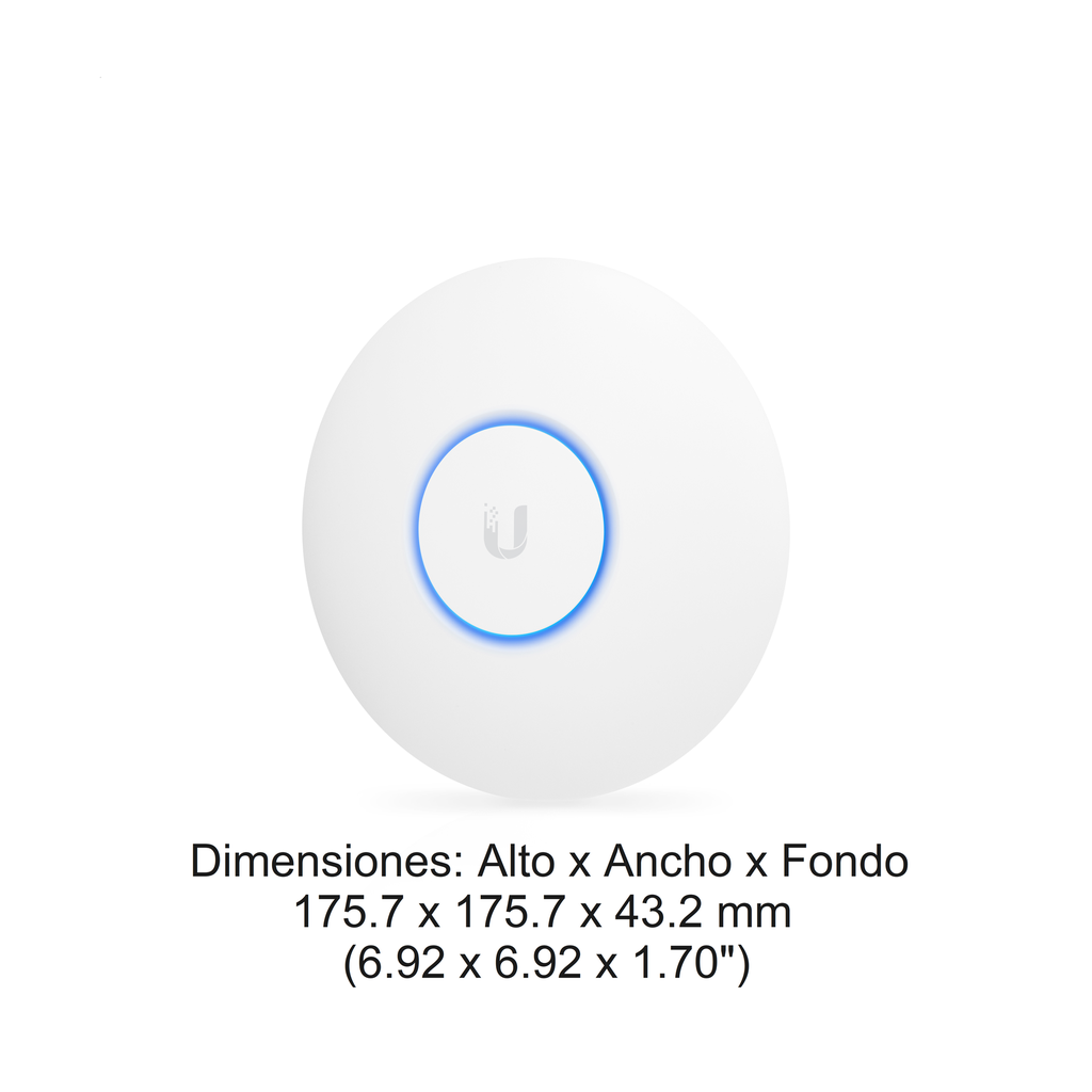 UBIQUITI UAP-AC-LITE - Access Point inalámbrico UniFi AC de diseño