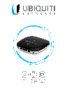 UBIQUITI UF-WIFI UFiber WiFi 802.11n GPON ONU, Unidad de red