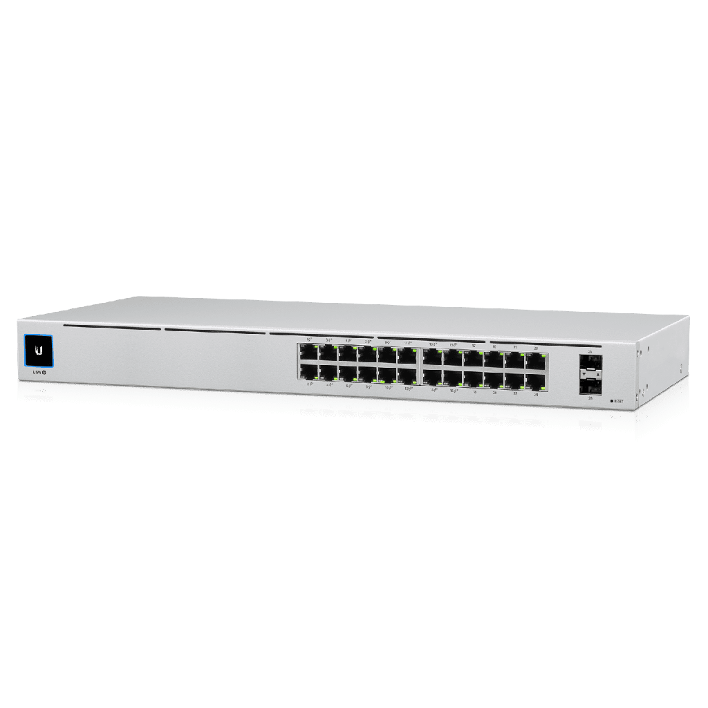 UBIQUITI USW-24-POE UniFi Switch Gen2, Capa 2 de 24 puertos