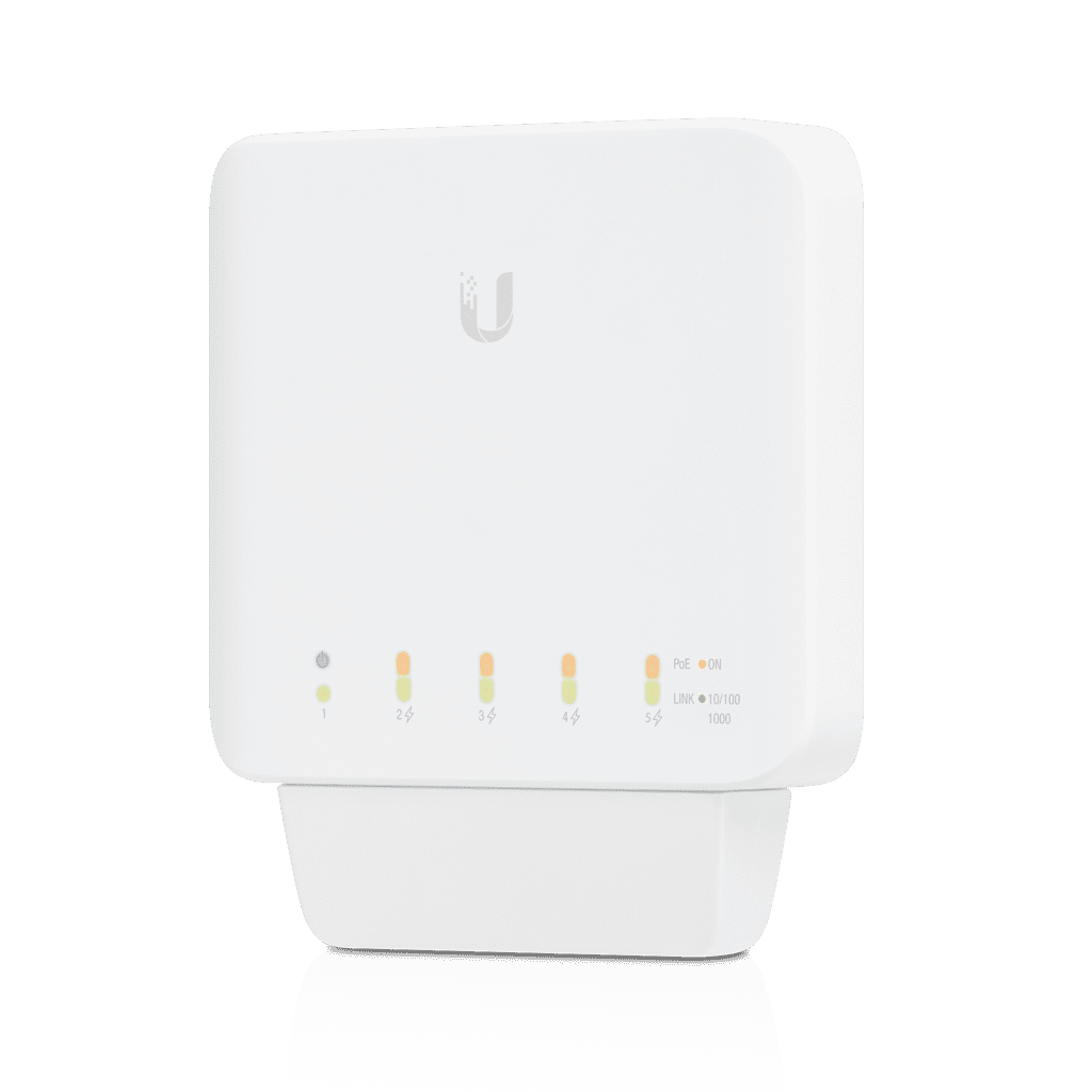 UBIQUITI USW-FLEX Switch UniFi para exterior IP55 de 5 puertos
