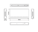 UTEPO UTP3SW08TP120A1 - Switch PoE de 10 Puertos/ 8 Puertos
