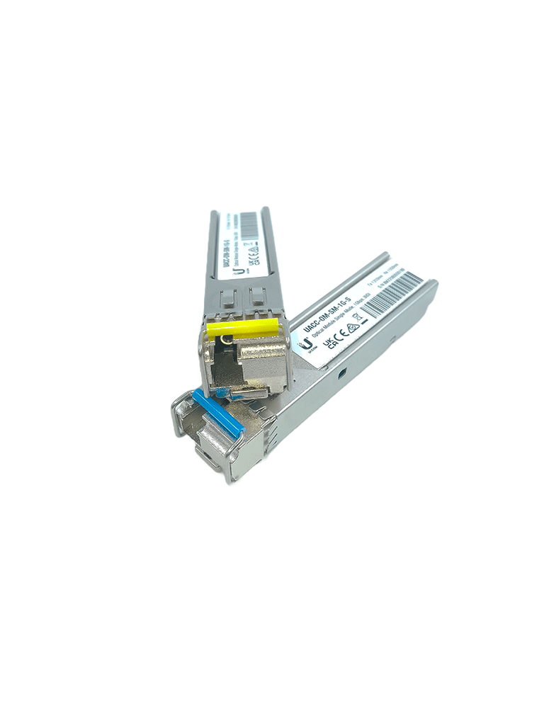 Ubiquiti UACC-OM-SM-1G-S-2 - Módulo SFP MonoModo/ Transceptor Mini Gbic/ Rendimiento