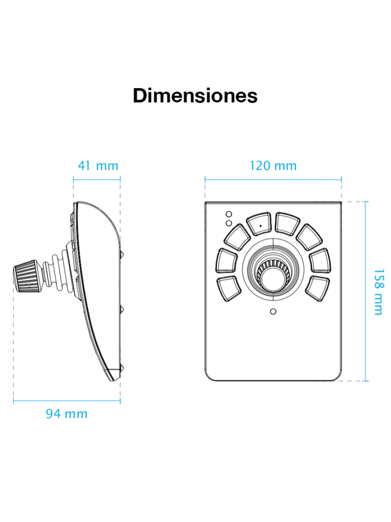 VIVOTEK AJ001 - JOYSTICK Para camaras IP PTZ VIVOTEK /