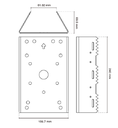 VIVOTEK AM-314 - Soporte para montaje en poste de camaras