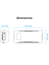VIVOTEK AP-FIC-010B-015 - Inyector PoE de interior /1 puerto RJ45
