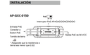 VIVOTEK AP-GXC-0150 - Extensor PoE para Exterior, 1 Puerto Gigabit