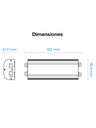 VIVOTEK APGIC011A095 - Inyector  PoE 1 puerto GE /