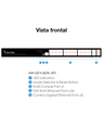 VIVOTEK AW-GEV-267A-370 - VIVOCAM Switch PoE Administrable L2+/ 24 puertos