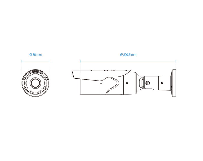 VIVOTEK IB9389-EH-v2 - Camara IP bullet exterior 5 Megapixeles /
