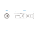 VIVOTEK IB9389-EH-v2 - Camara IP bullet exterior 5 Megapixeles /
