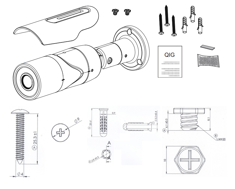 VIVOTEK IB9389-EHT-v2 - Camara IP bullet exterior 5 Megapixeles/ Lente