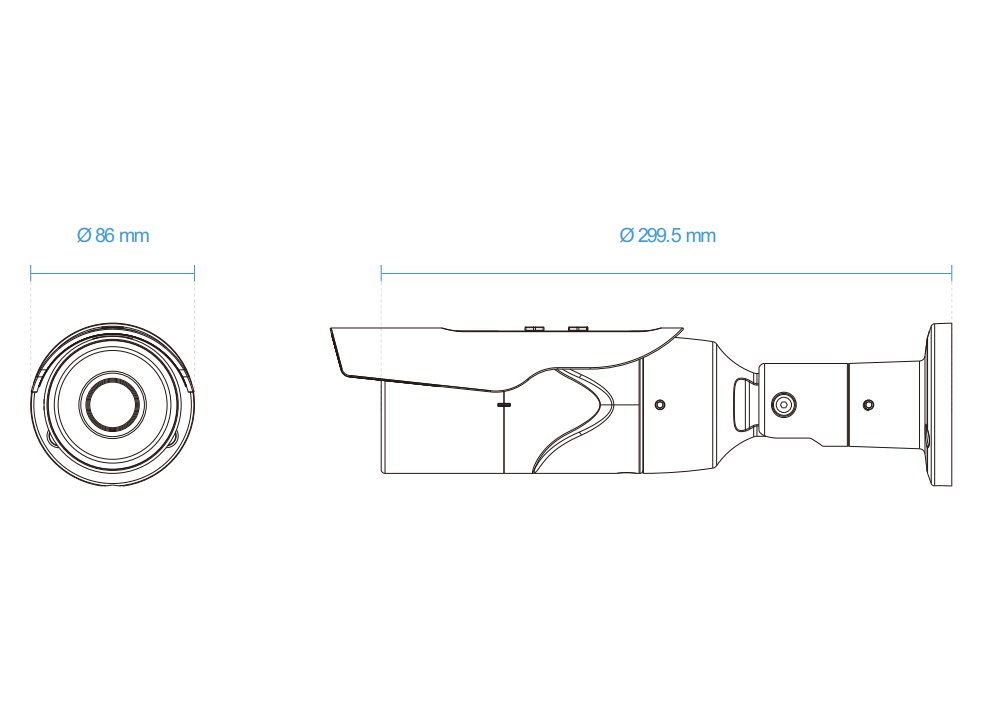 VIVOTEK IB9389-EHT-v2 - Camara IP bullet exterior 5 Megapixeles/ Lente