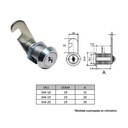 WEJOIN WJBLK01 - Llave y cerradura para barrera vehicular WEJOIN