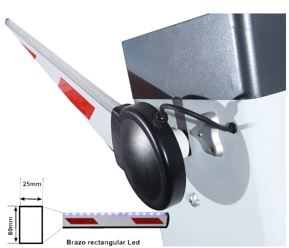 WEJOIN WJLBM3R - Brazo  LED derecho de 3 metros