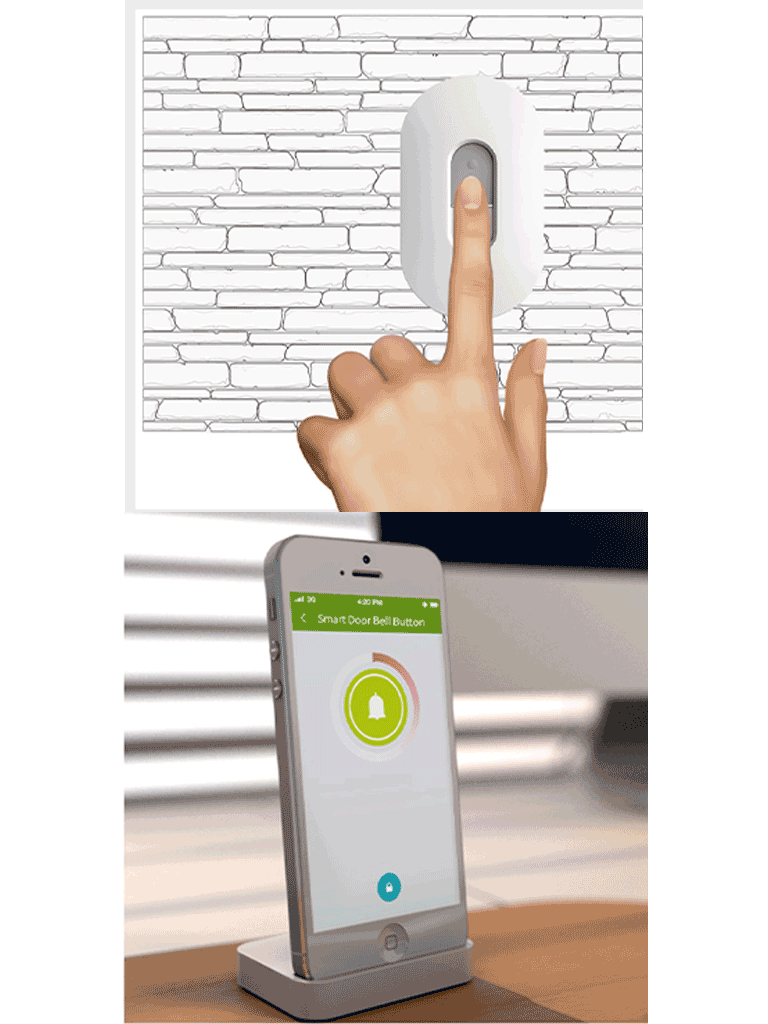 WULIAN DOORBELLBUT- Botón de timbre para puerta conexión Zigbee/ Funciona
