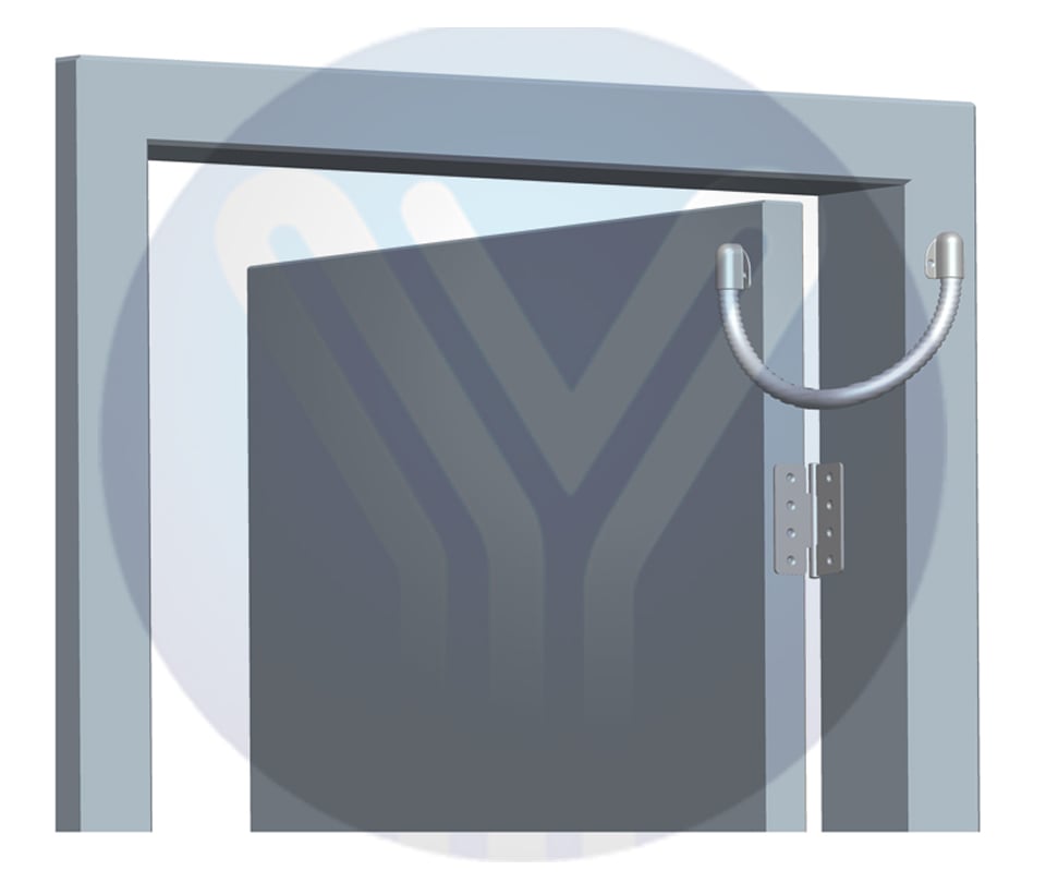 YLI DLK401 - Lazo de puerta para proteccion de cableado