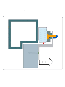 YLI MBK180NZL - Soporte de fijacion de electroiman para puerta