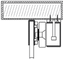 YLI MBK280UL - Soporte para montaje de electroimán para puerta