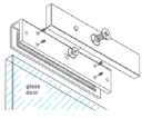 YLI MBK280UL - Soporte para montaje de electroimán para puerta