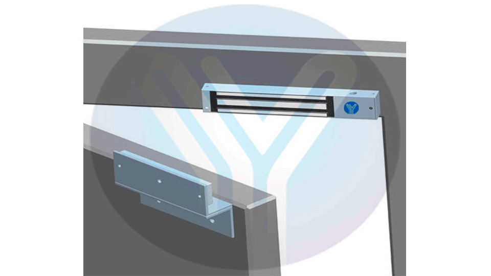 YLI MBK500NZL - Soporte tipo ZL para Cerradura Magnética YM500N