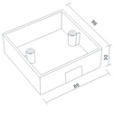 YLI PBK812PAK - Paquete de boton de plastico para apertura