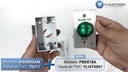YLI PBK818A - Botón de salida en acero inoxidable salidas