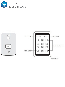 YLI YK568L - Teclado para Control de Acceso / Salidas