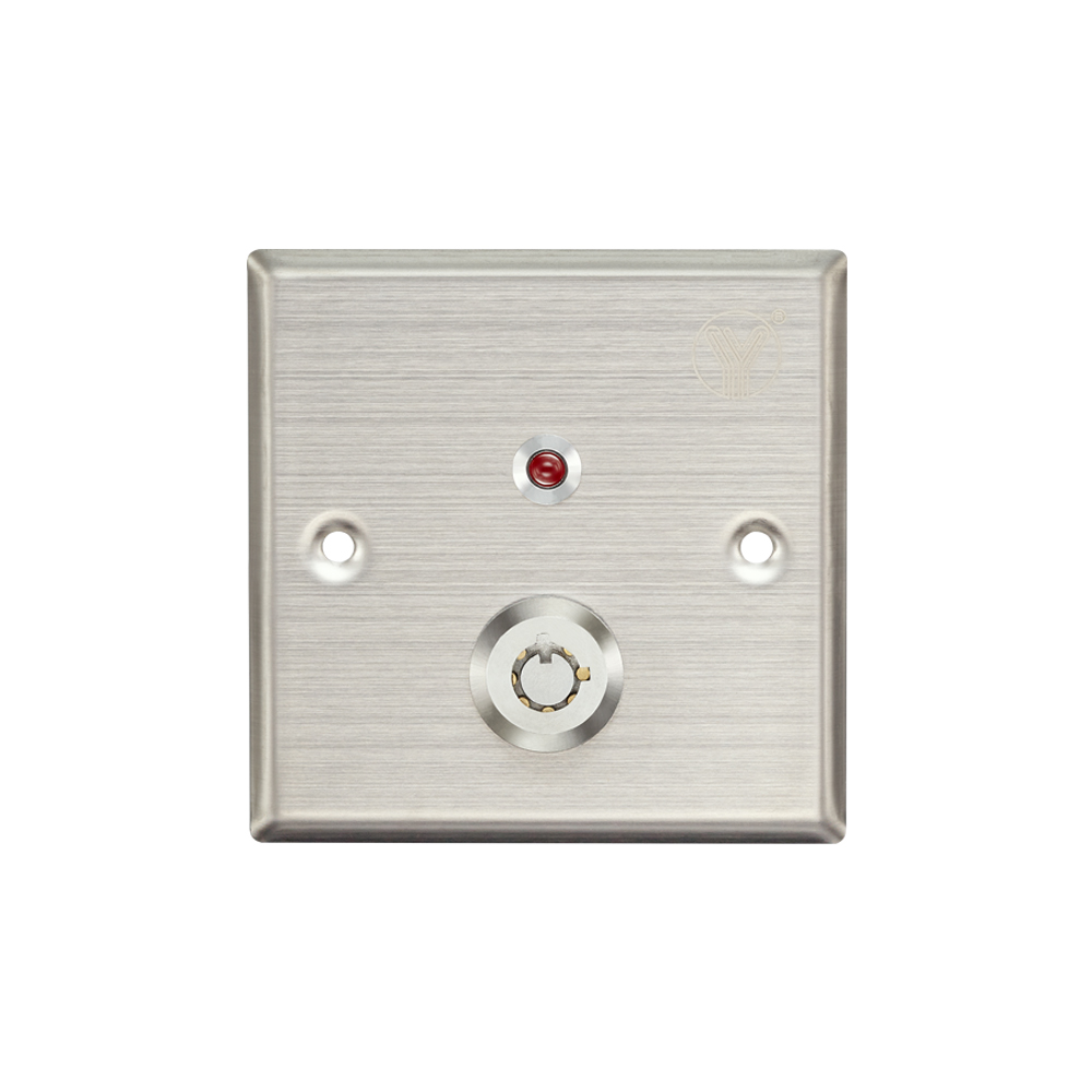 YLI YKS850LS - Botón liberador con llave / Luz 