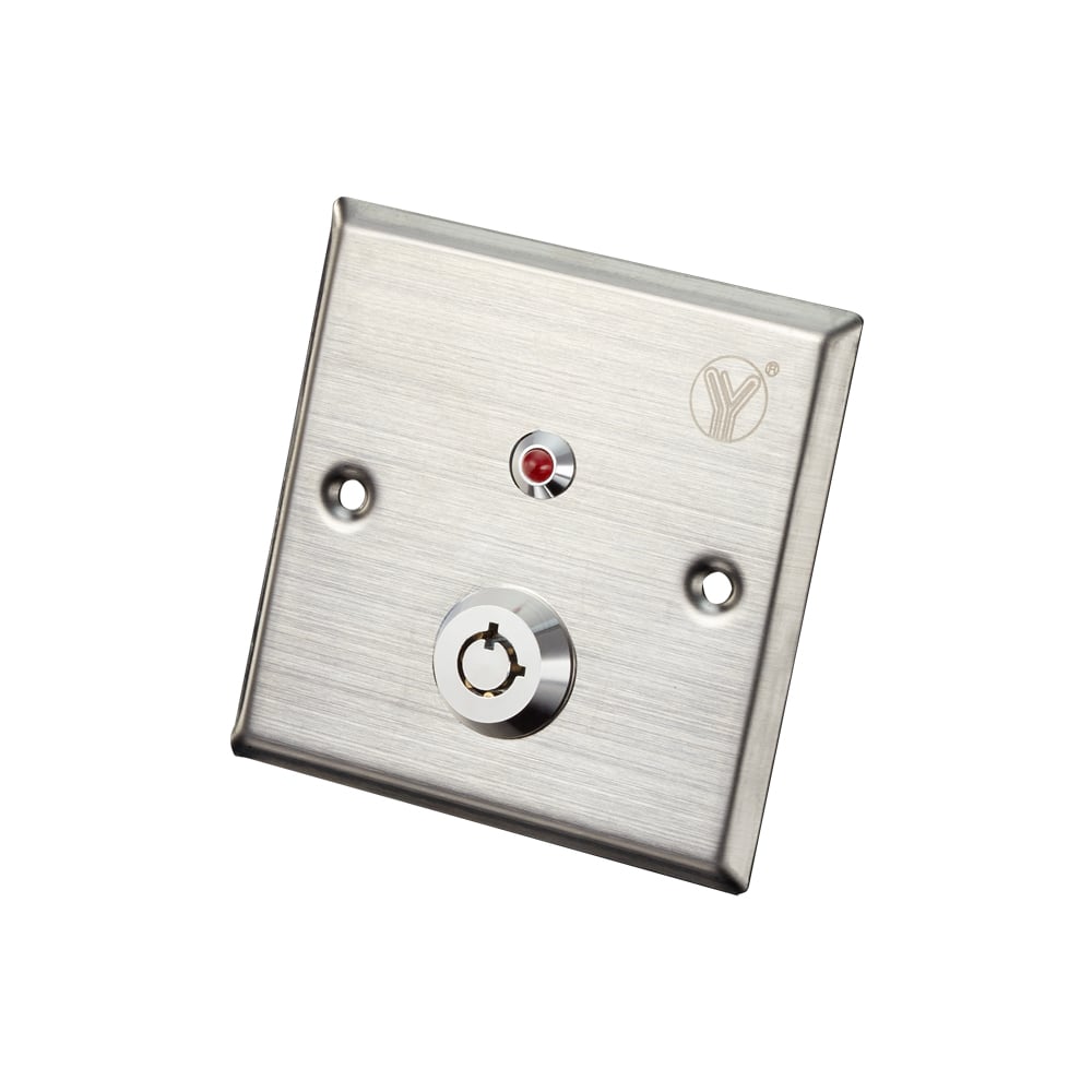 YLI YKS850LS - Botón liberador con llave / Luz 