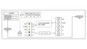 YLI YM280NLEDPAK - Paquete de Cerradura Magnética YM280N con Led