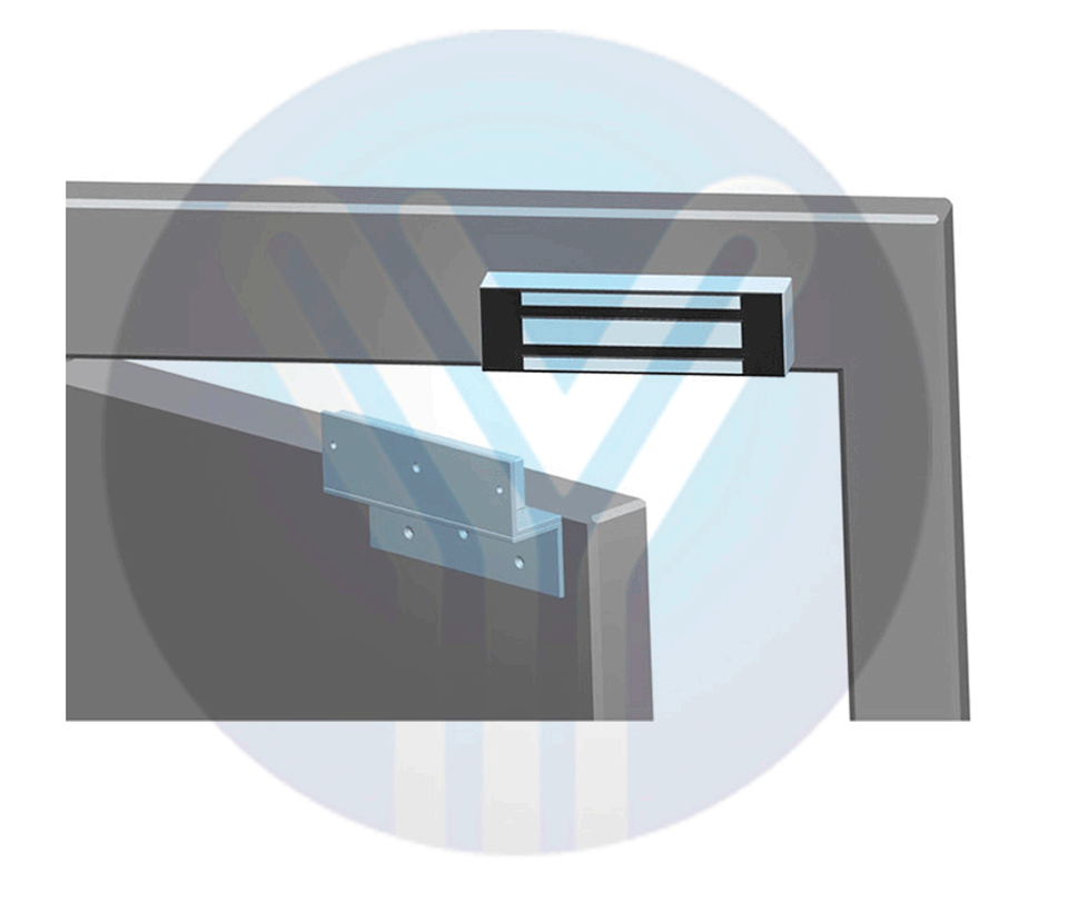 YLI YM500NWPACK - Paquete de Cerradura Magnética para exterior YM500NW