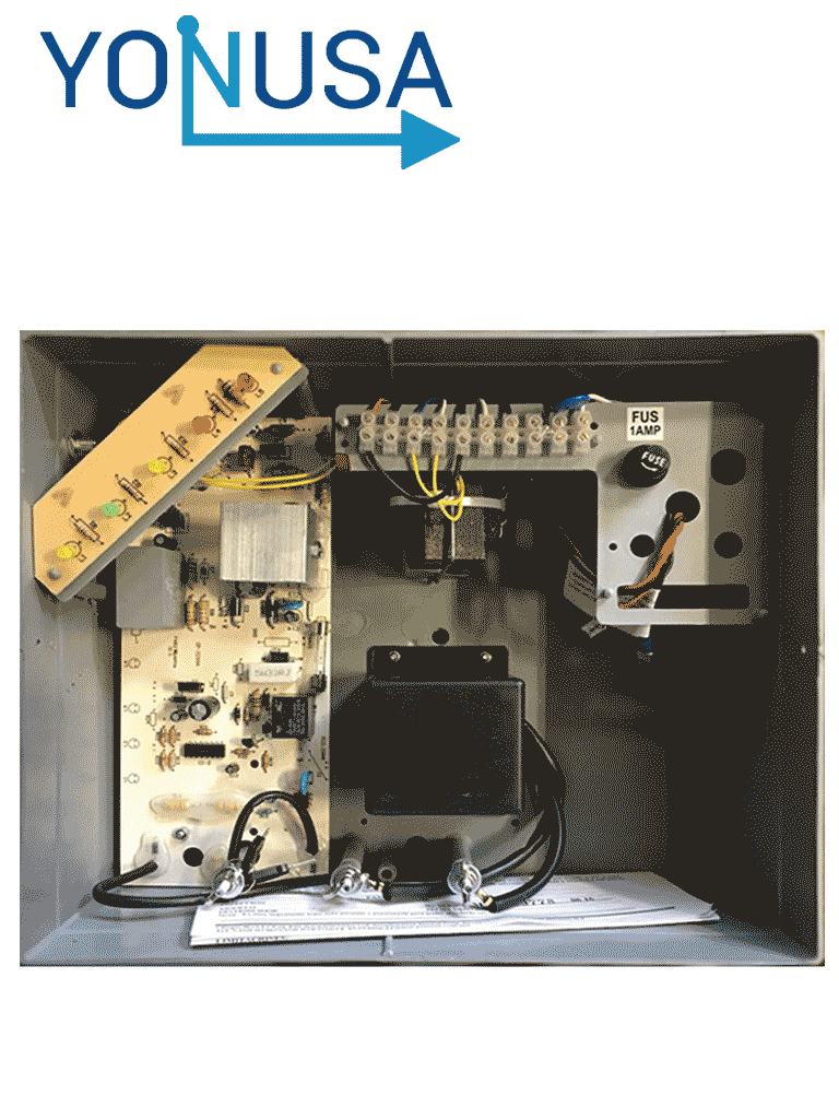 YONUSA EY12000127P - Energizador para solución de cerco eléctrico con