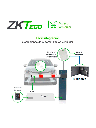 ZKTECO C3100B - Control de Acceso Profesional para 1 Puerta