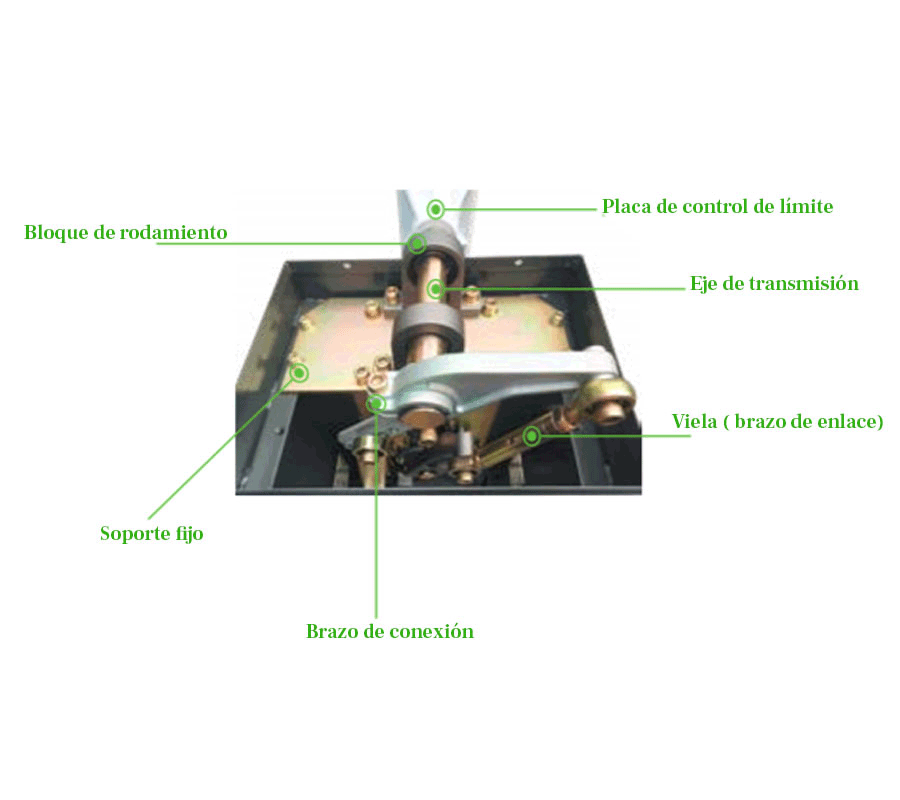 ZKTECO CMP200 - Barrera Vehicular de doble dirección Izq o