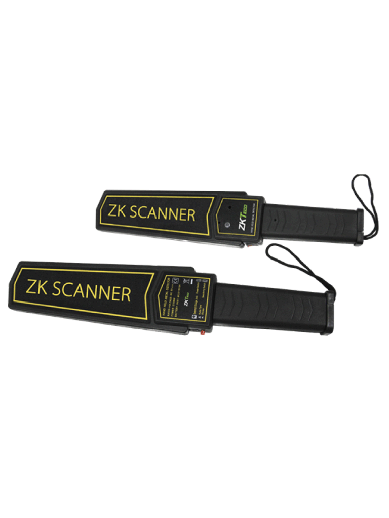ZKTECO D100S - Detector de Metales Portátil / Batería de