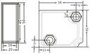 ZKTECO DRA3500 - Fotocelda para Control de Acceso Vehicular /