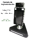 ZKTECO FMB01 - Soporte De Escritorio Para Interiores Compatible Con