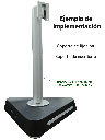 ZKTECO FMB01 - Soporte De Escritorio Para Interiores Compatible Con