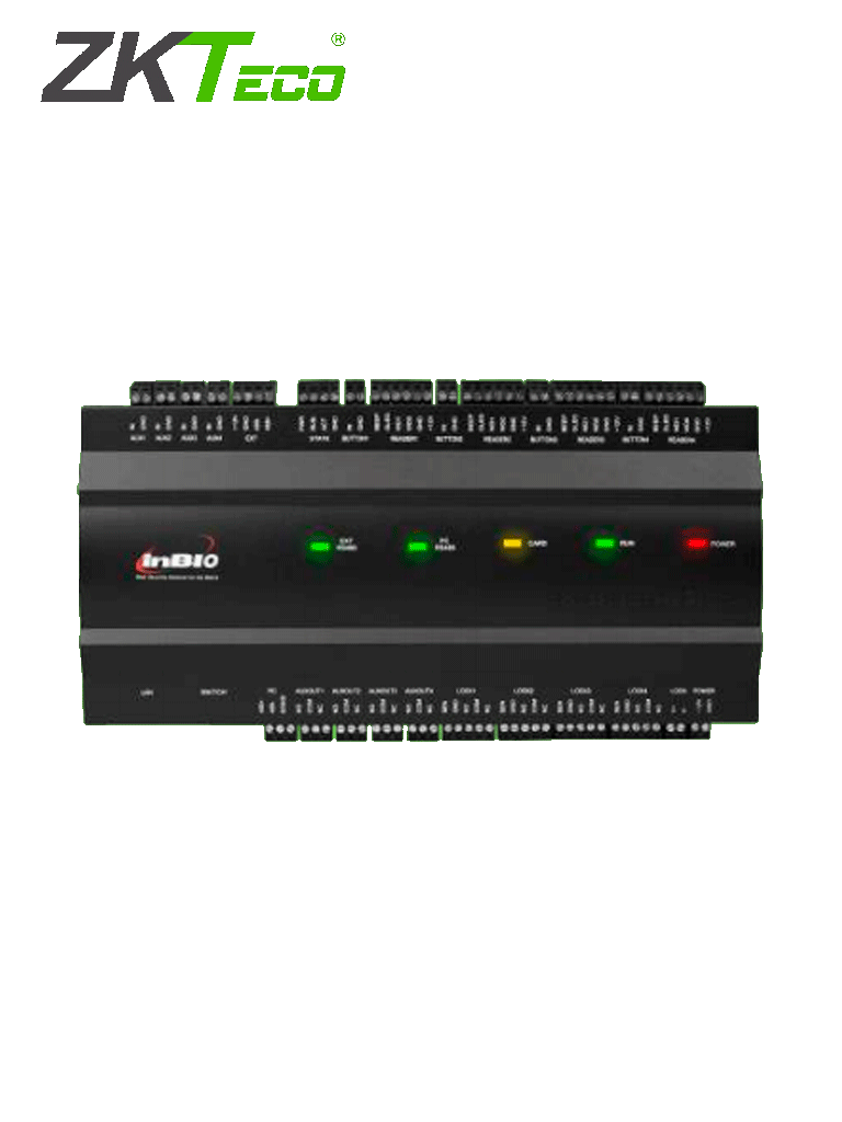 ZKTECO INBIO460B - Panel de Control de Acceso Profesional /