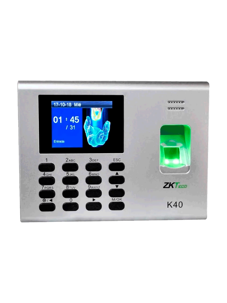ZKTECO K40 - Control de Acceso y Asistencia Simple /