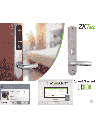 ZKTECO LH3000L - Cerradura Izquierda para Hotel / Mifare 13.56