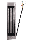 ZKTECO LM120 - Contrachapa magnética de 120 Kg, para puertas