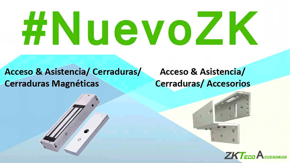 ZKTECO LM200LED - Contrachapa magnética con indicador LED de 200