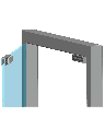 ZKTECO LMB120U - Soporte en U para montaje en puerta