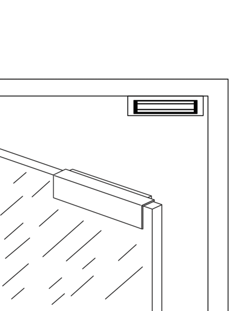 ZKTECO LMB120U - Soporte en U para montaje en puerta
