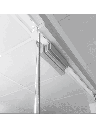 ZKTECO LMB200U - Soporte en U para instalación de contrachapa